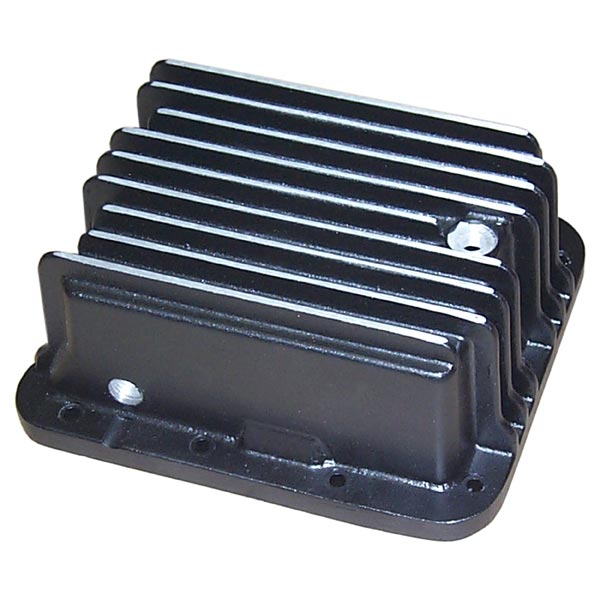 Transmission Pan, Ford C4 Deep, Case Fill, Black