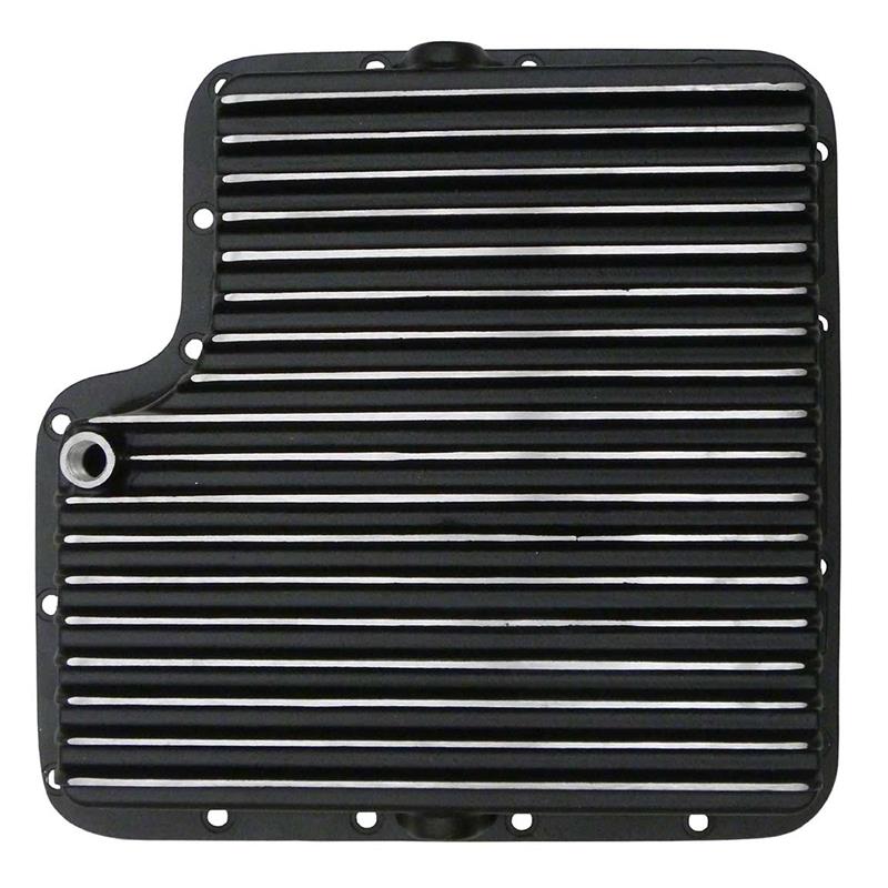 Transmission Pan Ford C6 Stock Capacity Black