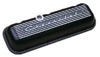 Black,Valve Cover,Chevrolet Big Block,w/Raised Chevrolet Script-Tall Black,Valve Cover,Chevrolet Big Block,w/Raised Chevrolet Script-Tall