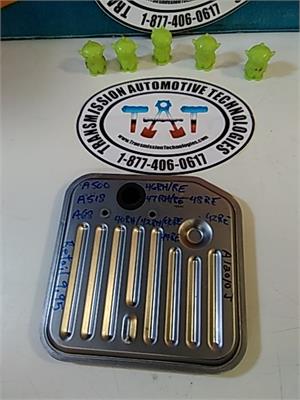 Filter, Plastic/Metal, A500, A518, A618, 40RH, 42RH, 42RE, 44RE, Chrysler, A12010J