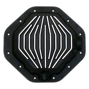 Differential Cover, Rear, Dodge Corporate 9.25", 12 Bolt, Black, Powdered Dodge Corporate 9.25 inch 12 bolt